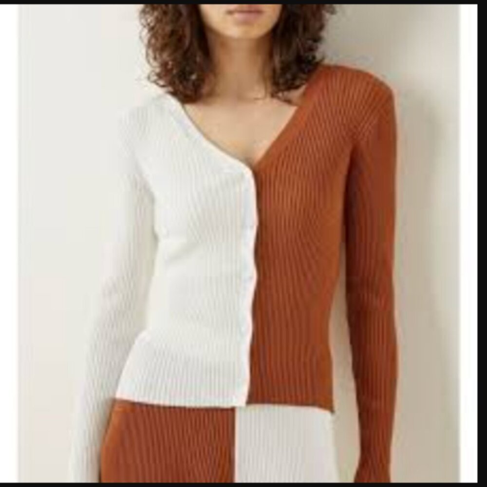 STAUD Shoko Cargo Colorblock Sweater